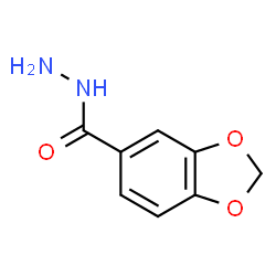 ChemSpider 2D Image | 3,4-Methylenedioxybenzhydrazide | C8H8N2O3
