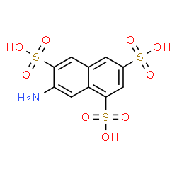 ChemSpider 2D Image | 2-Naphthylamine-3,6,8-trisulfonic acid | C10H9NO9S3