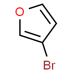 ChemSpider 2D Image | 3-Bromofuran | C4H3BrO