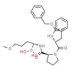 ChemSpider 2D Image | Flovagatran | C27H36BN3O7