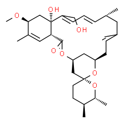 ChemSpider 2D Image | milbemycin ?1 | C32H48O7
