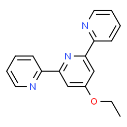 ChemSpider 2D Image | 4'-Ethoxy-2,2':6',2''-terpyridine | C17H15N3O