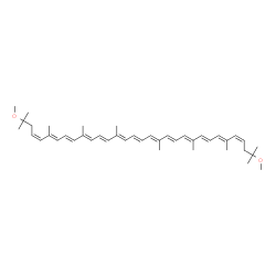 ChemSpider 2D Image | Rhodoviolascin | C42H60O2