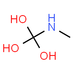 ChemSpider 2D Image | (Methylamino)methanetriol | C2H7NO3