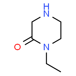 ChemSpider 2D Image | 1-Ethyl-2-piperazinone | C6H12N2O