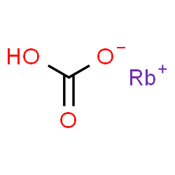 ChemSpider 2D Image | Rubidium bicarbonate | CHO3Rb