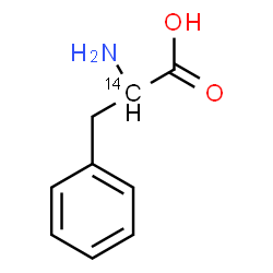 ChemSpider 2D Image | (alpha-~14~C)Phenylalanine | C814CH11NO2