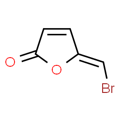 ChemSpider 2D Image | 5-bromomethylene-2(5H)-furanone | C5H3BrO2