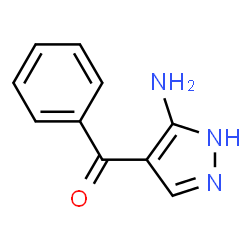 ChemSpider 2D Image | (3-amino-1H-pyrazol-4-yl)phenylMethanone | C10H9N3O
