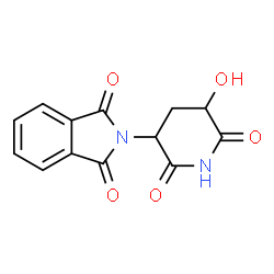 ChemSpider 2D Image | 5'-Hydroxy Thalidomide | C13H10N2O5