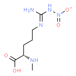 ChemSpider 2D Image | (E)-N~5~-[Amino(nitroamino)methylene]-N~2~-methyl-L-ornithine | C7H15N5O4