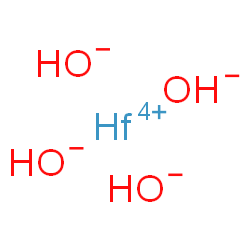ChemSpider 2D Image | Hafnium hydroxide | H4HfO4