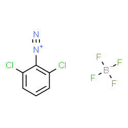 ChemSpider 2D Image | 2,6-Dichlorobenzenediazonium tetrafluoroborate | C6H3BCl2F4N2