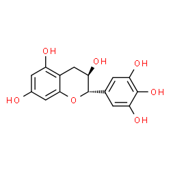 ChemSpider 2D Image | (−)-Gallocatechin | C15H14O7