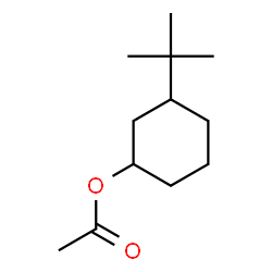 ChemSpider 2D Image | 3-tert-Butylcyclohexyl acetate | C12H22O2