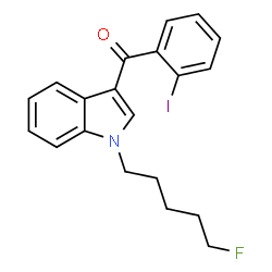 ChemSpider 2D Image | AM-694 | C20H19FINO