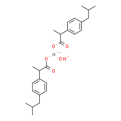 ChemSpider 2D Image | IBUPROFEN ALUMINUM | C26H35AlO5
