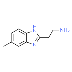 ChemSpider 2D Image | 2-Aminoethyl-5(6)-methyl-benzimidazole | C10H13N3
