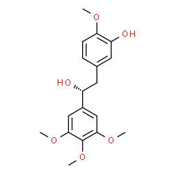 ChemSpider 2D Image | Combretastatin | C18H22O6