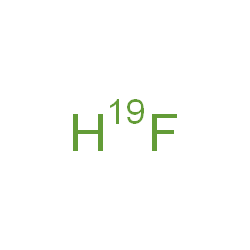 ChemSpider 2D Image | (~19~F)Hydrogen fluoride | H19F