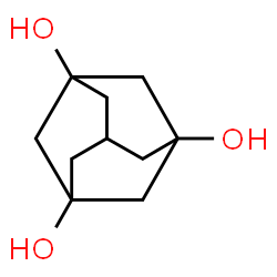 ChemSpider 2D Image | 1,3,5-Adamantanetriol | C10H16O3