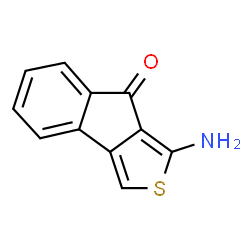 ChemSpider 2D Image | 1-Amino-8H-indeno[1,2-c]thiophen-8-one | C11H7NOS