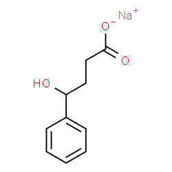 ChemSpider 2D Image | Sodium 4-hydroxy-4-phenylbutanoate | C10H11NaO3