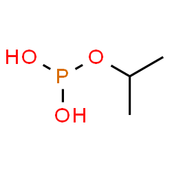 ChemSpider 2D Image | Isopropyl dihydrogen phosphite | C3H9O3P