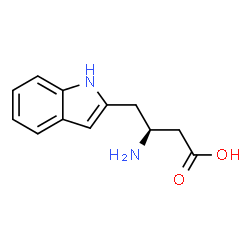 ChemSpider 2D Image | L-beta-homotryptophan | C12H14N2O2