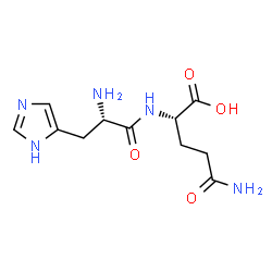 ChemSpider 2D Image | L-Histidyl-L-glutamine | C11H17N5O4