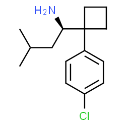 ChemSpider 2D Image | (R)-(+)-Didesmethylsibutramine | C15H22ClN