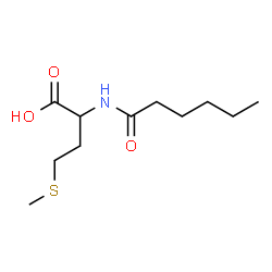 ChemSpider 2D Image | N-Hexanoylmethionine | C11H21NO3S