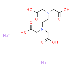 ChemSpider 2D Image | ethylenediaminetetraacetic acid disodium | C10H16N2Na2O8