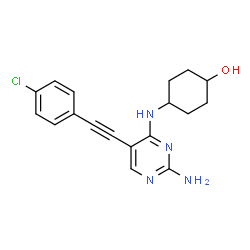 ChemSpider 2D Image | KP-544 | C18H19ClN4O