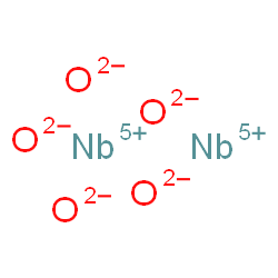 ChemSpider 2D Image | niobium(5+);oxygen(2-) | Nb2O5