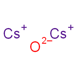 ChemSpider 2D Image | Cesium oxide | Cs2O