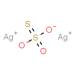 ChemSpider 2D Image | silver thiosulfate | Ag2O3S2