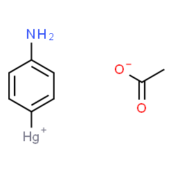 ChemSpider 2D Image | (4-Aminophenyl)mercury(1+) acetate | C8H9HgNO2