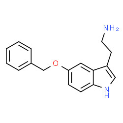ChemSpider 2D Image | 5-Benzyloxytryptamine | C17H18N2O