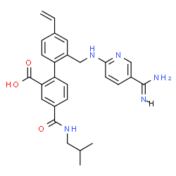 ChemSpider 2D Image | BCX-3607 | C27H29N5O3