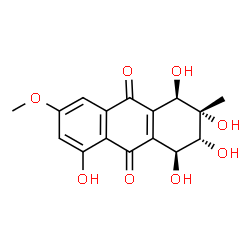 ChemSpider 2D Image | altersolanol A | C16H16O8