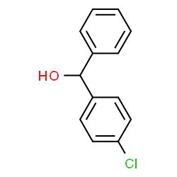 ChemSpider 2D Image | 4-chlorobenzhydrol | C13H11ClO