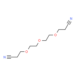 ChemSpider 2D Image | 3,3'-(oxybis(ethyleneoxy))dipropionitrile | C10H16N2O3