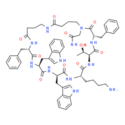 ChemSpider 2D Image | veldoreotide | C60H74N12O10