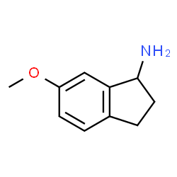 ChemSpider 2D Image | 6-Methoxy-1-indanamine | C10H13NO
