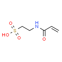ChemSpider 2D Image | 2-(Acryloylamino)ethanesulfonic acid | C5H9NO4S