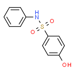 ChemSpider 2D Image | 4-Hydroxy-N-phenylbenzenesulfonamide | C12H11NO3S