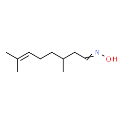 ChemSpider 2D Image | N-Hydroxy-3,7-dimethyl-6-octen-1-imine | C10H19NO