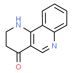 ChemSpider 2D Image | 2,3-Dihydrobenzo[h][1,6]naphthyridin-4(1H)-one | C12H10N2O