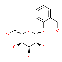 ChemSpider 2D Image | 2-Formylphenyl beta-L-glucopyranoside | C13H16O7